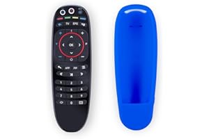 MAG Remote Control for MAG 254 322 324 424 524 544 and Other MAG Linux Set-Top Boxes with Silicon Cover. (Dark Blue)