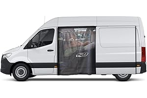 RVMONSTERSHOP RV Van Mosquito Net Compatible Magnetic Fly Screen for Mercedes Sprinter Vans Polyester Insect Net for Side Door Mosquito Net for Rv Sliding Door Bug Mesh (Standard:71 * 59 inches)