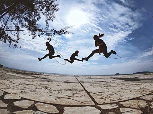 CATHYLIFE Jump Rope Tangle-Free, for Adults Men Women Kids, Memory Foam Handles Ideal for Aerobic Exercise Like Speed Training, Endurance Training and Fitness Gym, Adjustable Skipping Rope