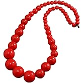 COLORFUL BLING Ethnic Large Chunky Wooden Beaded Necklaces Boho African Statement Necklace Handmade Tribal Collar Choker Bib Jewelry