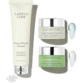EarthsCure 3 Step Anti-Aging Routine - Simple Routine for Wrinkles, Dark Spots, and Smoother Skin. Contains Ocean Minerals, Nano Peptides &amp; Vegan Retinol. Sensitive Skin Safe.