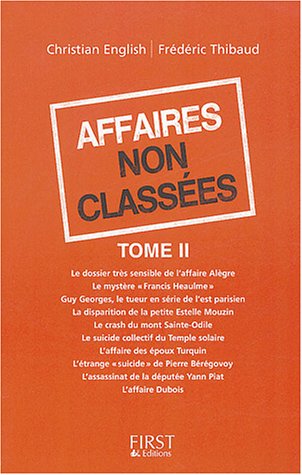 Affaires non classées