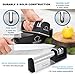 Knife Sharpener for Straight Blade and Serrated Knife Sharpener - Best Knife Sharpener - Kitchen Chef Knife Sharpener - Stainless Steel Knives Sharpening Kit - Best Quality for Men Women Black 2018