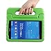 BMOUO Samsung Galaxy Tab 4 7.0 Kids Case - EVA ShockProof Case Light Weight Kids Case Super Protection Cover Handle Stand Case for Kids Children for Samsung Galaxy Tab 4 7-inch Tablet - Green Color