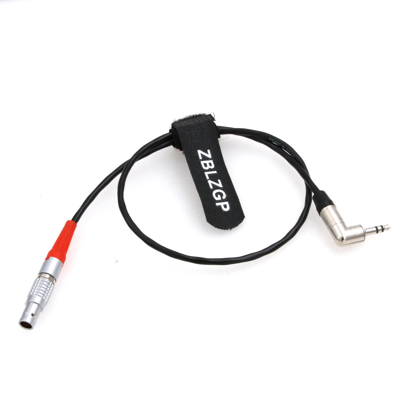 ZBLZGP TimeCode Sync Jam Cable 0B 5 Pin to Right Angle 3.5mm Alexa/Sound Devices/NanoLockit to Tentacle Sync Zaxcom