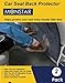 Monstar Luxury Kick Mats -Car Seat Back Protectors 2 Pack - Keep Your Car Seats 100% Clean From All The Stains And Scuffmarks Left By The Kids With These Auto-Protective Seat Covers