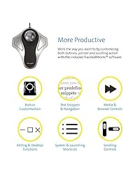 Kensington Orbit Trackball Mouse (k64327 F)