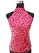 swrose Women's Shimmer Flashy All Sequins Embellished Sparkle Vest Tank Tops, Hot Pink, One Size Regular