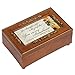You are My Sunshine Walnut Finish with Rose Gold Trim Jewelry Music Box