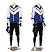 Men's Pokemon Go Blue Hoodie Trainer Team Valor Instinct Mystic Costume