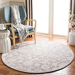 SAFAVIEH Micro-Loop Collection 5' x 5' Round