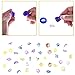 100Pcs Assorted Stamps All in One Box Including 100 Different Designs for Kids Party Favors, Prizes, Pinata Toys and More