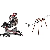 Skil 10" Dual Bevel Sliding Compound Miter Saw (MS6305-00) and BORA Portamate PM-4000 Heavy Duty Folding Miter Saw Stand with