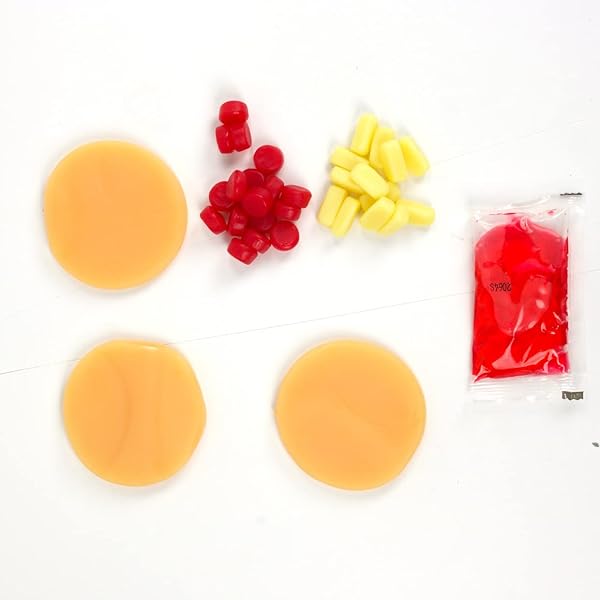 LUNCHABLES GUMMY CANDY PEPPERONI PIZZA KIT HEART SHAPED BOX GIFT