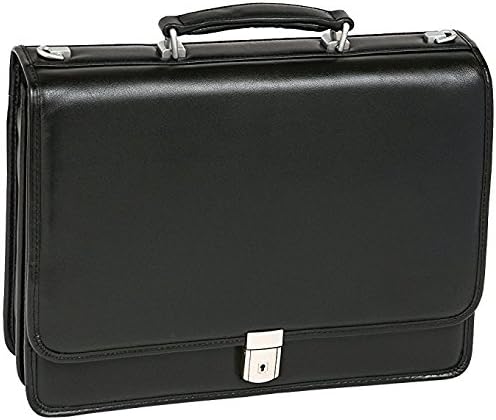 McKlein Bucktown 15.6" Double Compartment Briefcase, 42 cm, Black