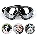 PETLESO Dog Goggles Large Breed, Large Dog Sunglasses Eye Protection for Dogs Windproof Goggles for Medium Large Dog Riding Biking Driving, Black