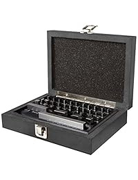 HFS (R) set de bloques patrón para calibración, 36 unidades, grado B, certificado de calibración trazable NIST