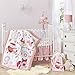Happi by Dena Woodland Couture Owl Lamp with Shade & Bulb, Pink/White