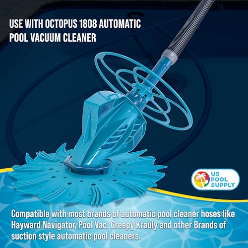 U.S. Pool Supply Pool Vacuum Hose, 8 Piece Pool Hose Set, 40" photo 9