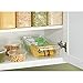 iDesign Linus Plastic Fridge and Freezer Storage Organizer Bin with Handle, Clear Container for Food, Drinks, Produce Organization, BPA-Free , 11.5
