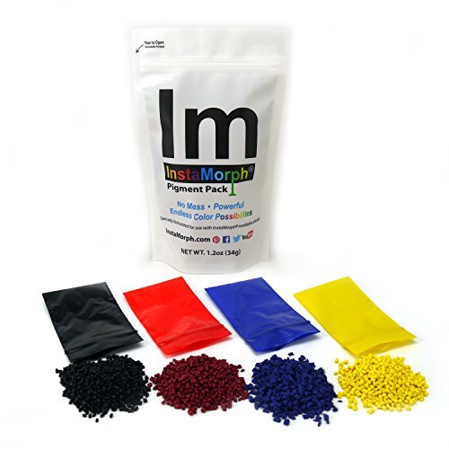 InstaMorph - Moldable Plastic - Pigment Pack, Model: , Office/School Supply Store