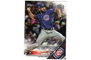 2016 Topps Chicago Cubs World Series Champions Box Set #WS-23 Jake Arrieta Cubs MLB Baseball Card NM-MT