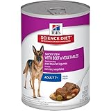 Hill's Science Diet Canine Adult 7+ Savory Stew Wet Dog Food, 12.8-Ounce Can, 12-Pack by Hill's Science Diet