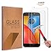 Moto E4 Plus Screen Protector, NOKEA Tempered Glass with [9H Hardness] [Crystal Clear] [Easy Bubble-Free Installation] [Scratch Resist] for Motorola Moto E4 Plus 2017 Released (2 Pack)
