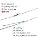ALUCKY Aromatherapy Essential Oil Diffuser Necklace For Women,Teardrop Locket Pendant,22