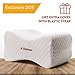 Knee Support Pillow for Men Women - Hip Sciatic Nerve Pillow - Leg Knee Surgery Contour Wedge Cushion - Back Pain Relief Pillow with Strap - Orthopedic Memory Foam Abduction for Side Sleepers