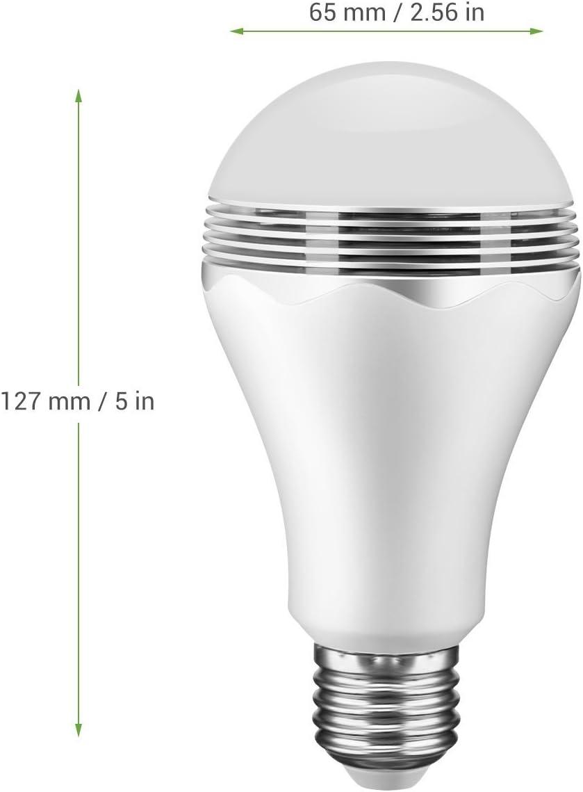 color le bombilla led inteligente