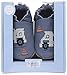 Robeez Baby-Boy's Elephant Eddie Loafer, Little Dump Truck Blue, 12-18 Months M US Infant
