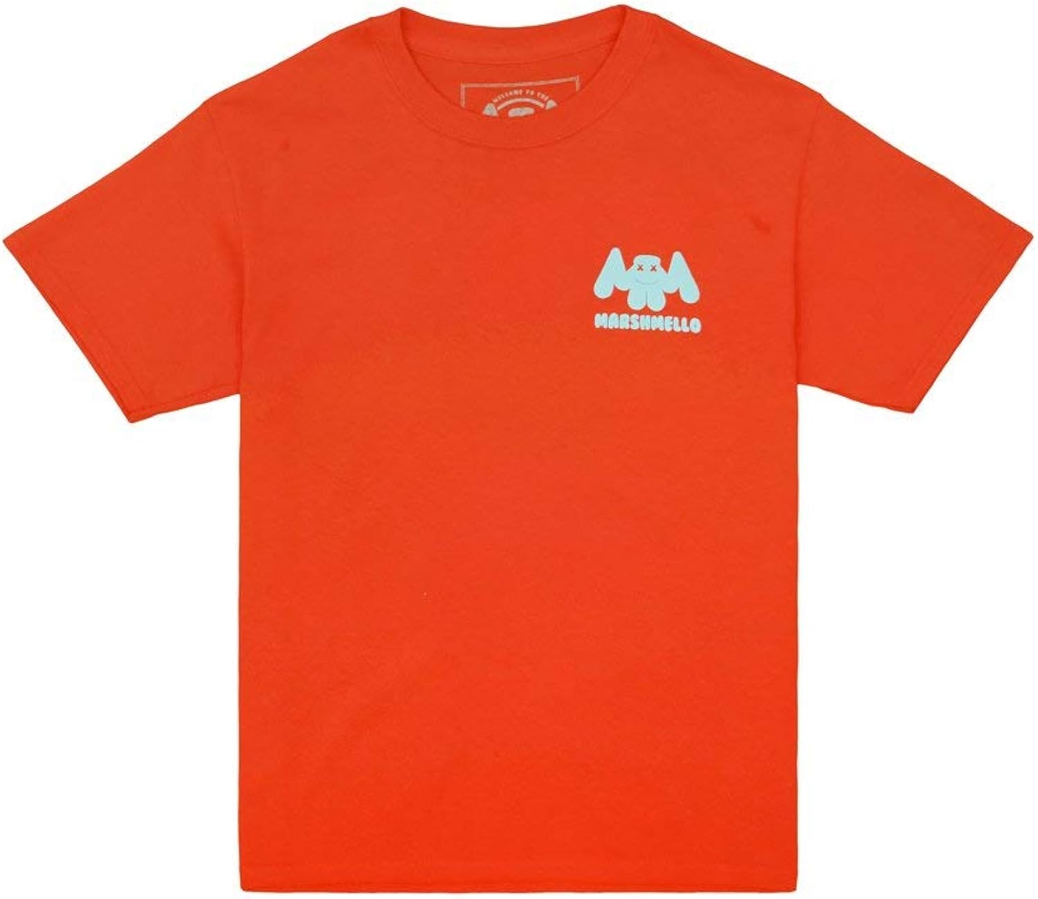 Marshmello Authentic Merchandise – Camiseta de Bate (Juvenil) – Talla Juvenil - Naranja - Large: Amazon.es: Ropa y accesorios