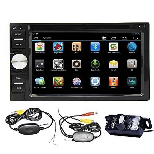 Dvd Player Radio In Dash Gps Navi Navigation + Free Backup R