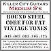 Medium Bass Strings for 5-String Bass Solid Core for Fat Vintage Tones Coupled with Nickel Plated Steel Winding for Enhanced Brightness and Warmth