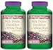 Piping Rock Milk Thistle, Dandelion & Yellow Dock Combo 2 Bottles x 180 Capsules Herbal Supplement