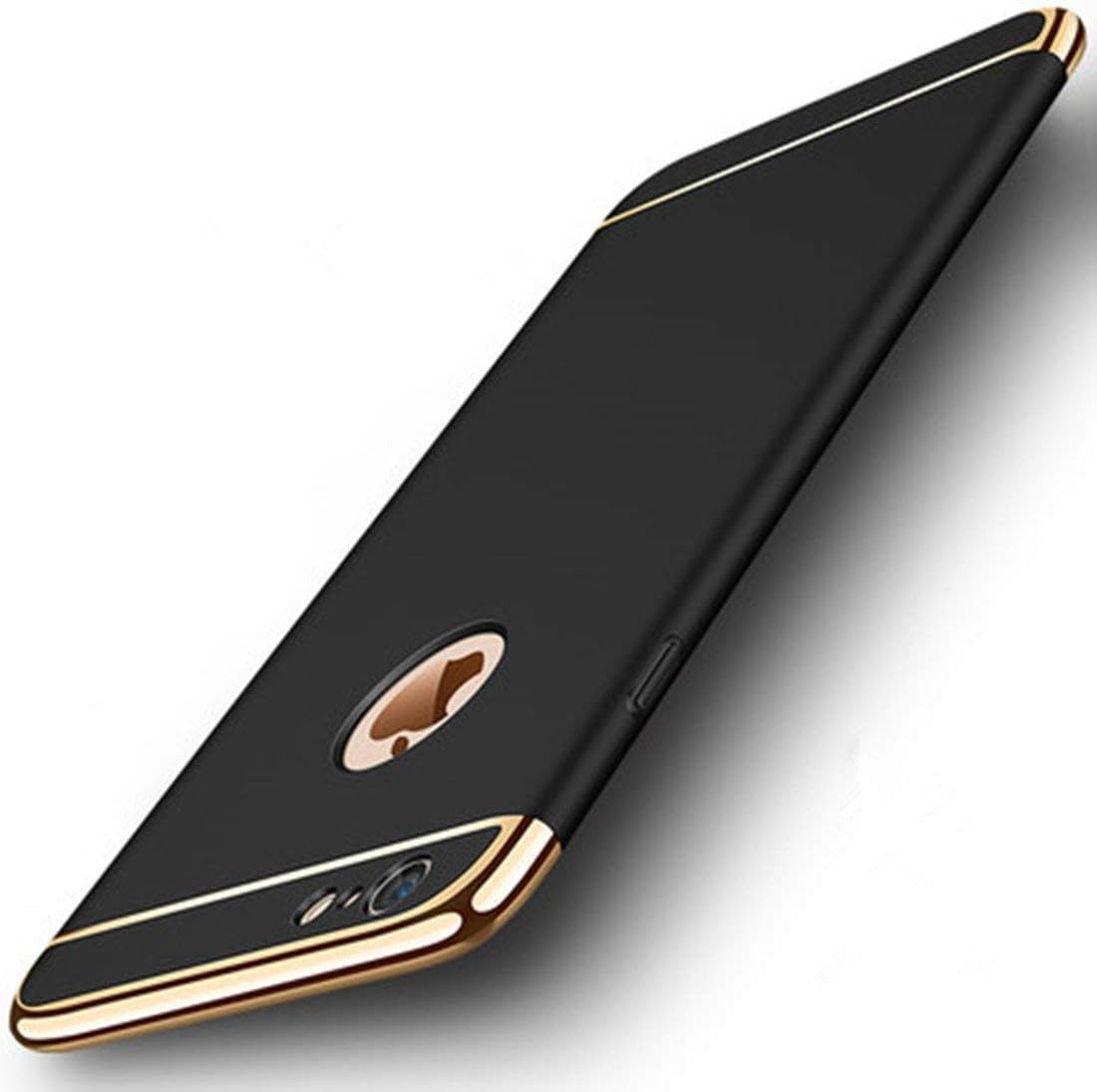 Shenzkeji Phone Protective Hard Case for Apple iPhone 6 Plus and iPhone 6s Plus, Anti-Scratch, Anti-Fingerprints, Non-Slip, Ultra Thin and Slim, Easy to Install and Remove(5.5 Inch, Black)
