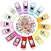 Sewing Clips,Quilting Supplies Pack of 160 Multipurpose Quilting Clips with Premium Storage Tin Box Assorted Colors