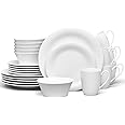 Noritake Conifere 24-Piece Set, Service for 6 in White