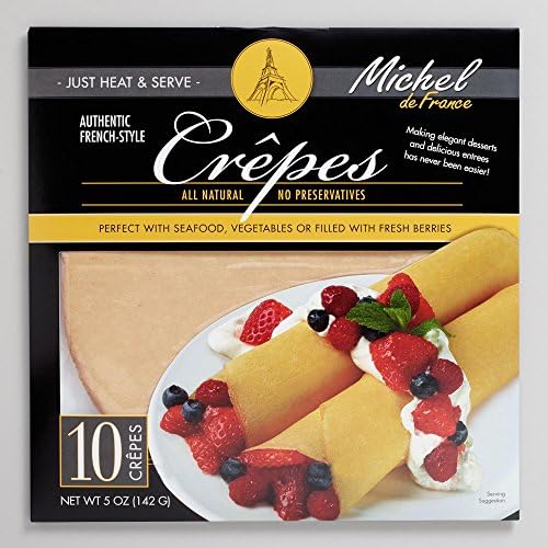 Ready Made French Style Breakfast Crepes 5oz (10pcs)