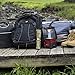 Bamboo Travel Utensil Set with Carrying Case, Sustainable, Eco Friendly Cutlery Flatware Set, Reusable, Portable for Travel, Office, School or Camping