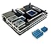 Eleduino Enclosure Case Black for Raspberry Pi 2 Model B