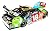'AUTOGRAPHED 2009 Kyle Busch #18 M&M''s Racing Team GUNMETAL (Race Fans Only) Action Signed 1/24 NASCAR Diecast Car with COA (#136 of only 288 produced!) '