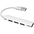 Herolland USB Hub 3.0,4-Port USB to USB C Adapter,Ultra-Slim USB C Adapter USB Splitter,USB C Dock USB Extender for Laptop,iMac Pro,MacBook Air,Mac,USB to USB C,USB C to USB…
