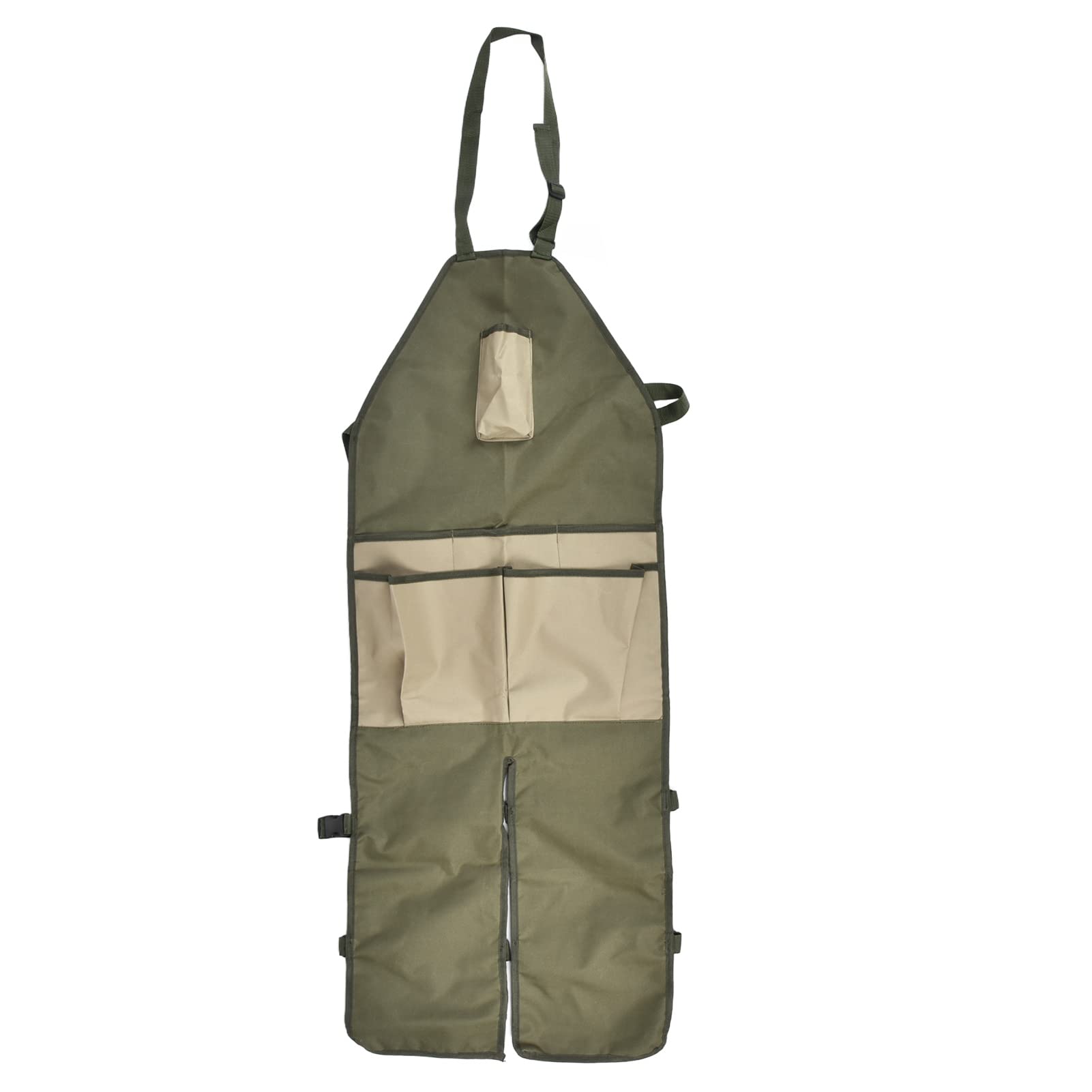 Haofy Garden Apron, Leggings Oxford Fabric Material Adjustable Buckle Waterproof Outdoor Leggings Orchard Picking Apron