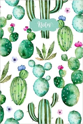 Notes: Flower Cactus 120 Blank Lined Page Softcover Notes Journal, College Ruled Composition Notebook, 6x9 Blank Line Watercolor Design Cover Note Book, by Tri-Moon Press Notes: Flower Cactus 120 Blank Lined Page Softcover Notes Journal, College Ruled Composition Notebook, 6x9 Blank Line Watercolor Design Cover Note Book, by Tri-Moon Press