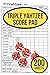 200 TRIPLE Yahtzee Score Pads for TRIPLE Yahtzee: 200 TRIPLE Yahtzee Score Sheet, Convenient Size For Triple Yahtzee Game, Triple Yahtzee Game Record Score Keeper Book, Score Card by TRIPLE Yahtzee Score Record