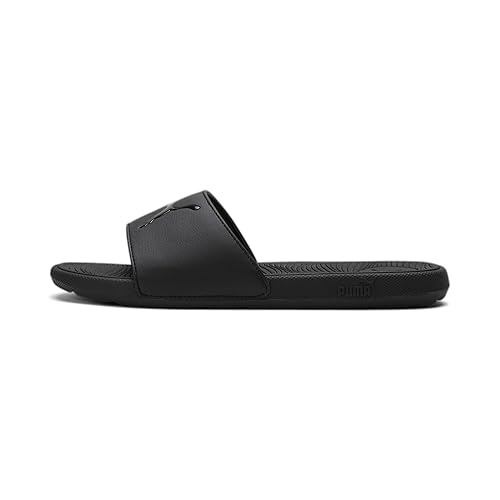 PUMA Women's Cool Cat 2.0 Slide Sandal, Sport Black Black, 8