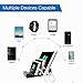 FengLan Charging Station Detachable Universal 4 Ports USB Charging Dock Desktop Charging Stand Organizer Fits most USB-Charged Devices