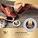 Himalayan Glow WBM Shoe Care Shoe Polish, Provides Scuff Free Cleaning, Best For All Leather Types, Shoe Cleaner, Shoe Shine Kit, Pack of 3